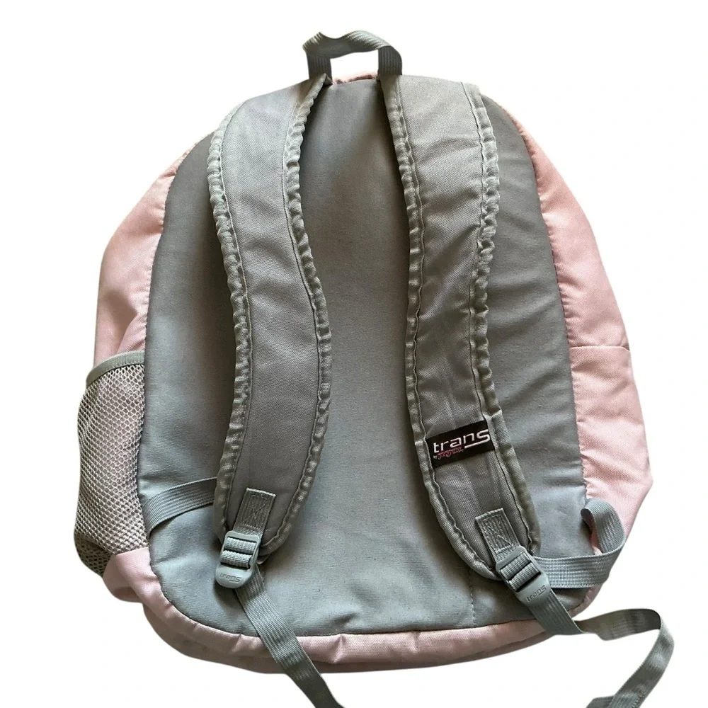Jansport Light Pink Backpack with Front Pocket